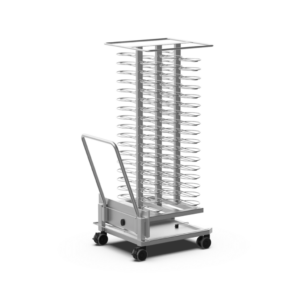 UNOX QUICK. PLATO CARRO EN ACERO AISI 316L XEVTL-102P