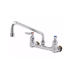 B-0231-M Llave mezcladora a pared de 8” y cuello móvil de 12