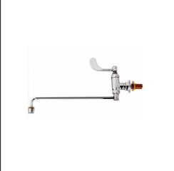 B-0578-01 Llave para estufa china, Montaje a pared, Boquilla de 13”