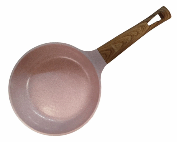SARTEN ROSA COQUETTE CON MANGO DOBLE DE 20 CM 9864
