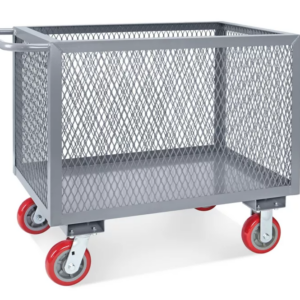 Carrito de Acero Tipo Caja - 48 x 30 x 34"
