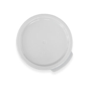 TAPERE-1B CALEDONIA  TAPA DE POLIETILENO, COLOR BLANCA PARA RECIPIENTE REDONDO DE 1 QT