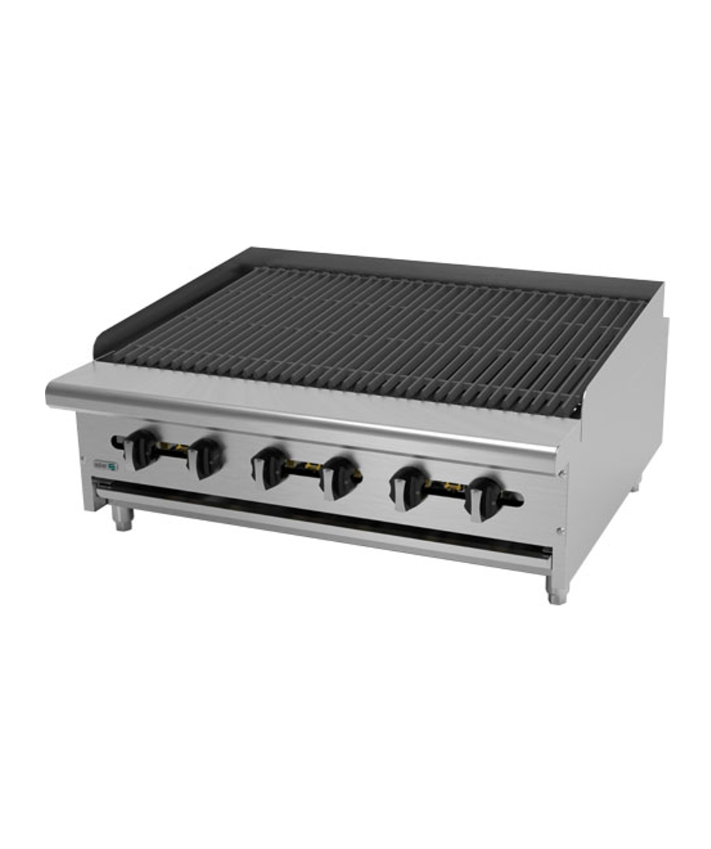 AERB 36 NG ASADOR A GAS CON SERCHA PERIMETRAL RADIANTE