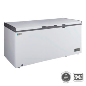 ECF-16 115V 60Hz CONGELADOR HORIZONTAL CON TAPA TIPO COFRE DE 16″ DE CAPACIDAD. TEMPERATURA DE TRABAJO: +5°C A -24°C