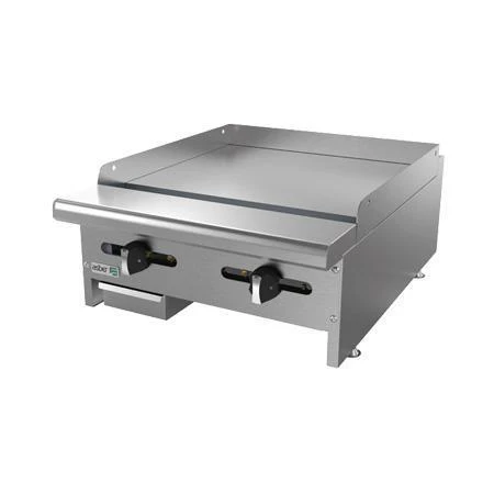 AEMG 24H LPG PLANCHA LISA A GAS CON PLACA DE 3/4"