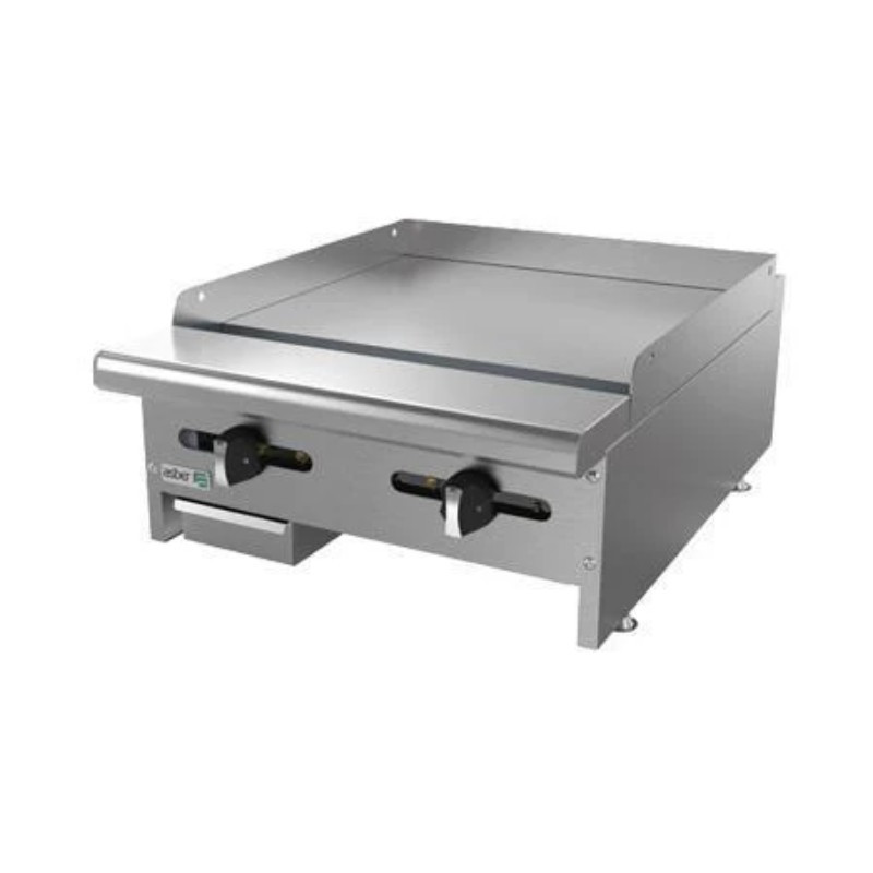 AEMG 24H NG PLANCHA LISA A GAS CON PLACA DE 3/4