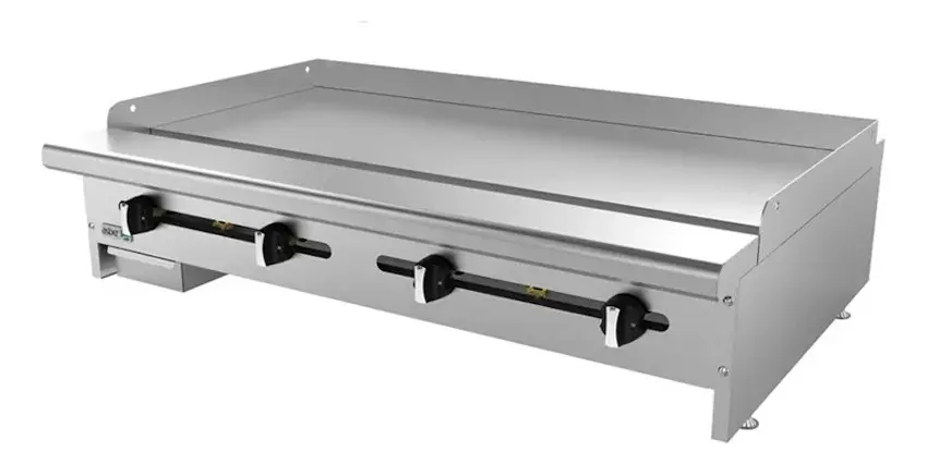 AEMG 48H NG PLANCHA LISA A GAS CON PLACA DE 3/4"