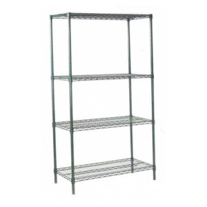 ED 1836 ANAQUEL DE ALAMBRE EPOXICO - 4 NIVELES - 450 x 920 x 1820 MM