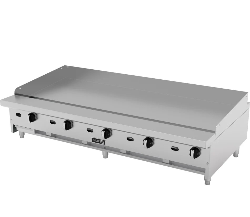 AETG 60 EM LPG PLANCHA TERMOSTATICA A GAS CON PLACA DE 1"